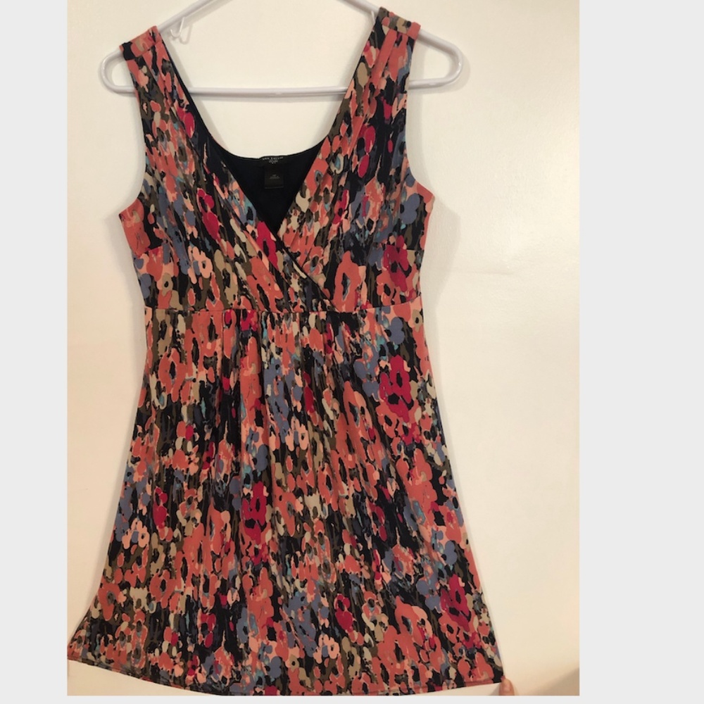 Ann Taylor Print Dress in Petite